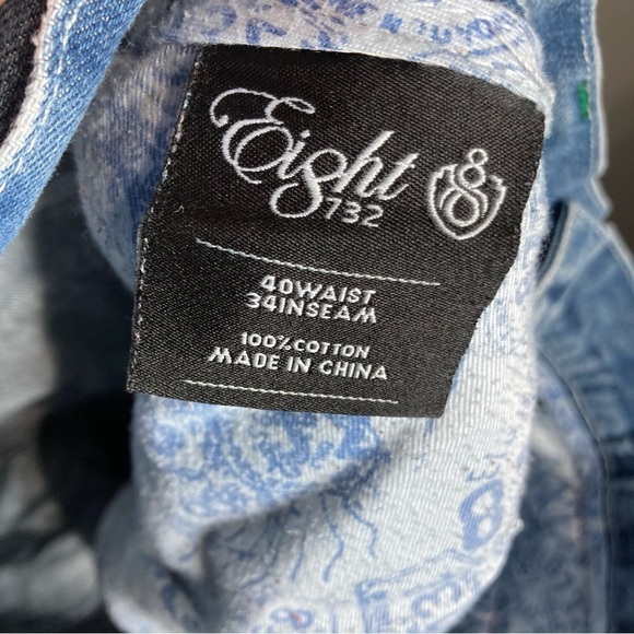 Eight 732 Jeans Size 40x 34 - Picture 8 of 8